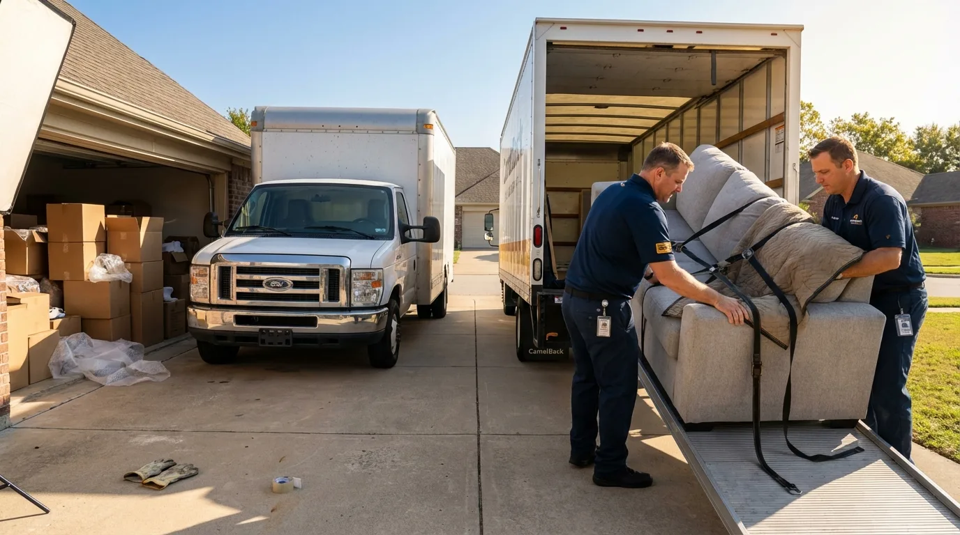 DIY truck vs professional crew comparison in Arkansas City
